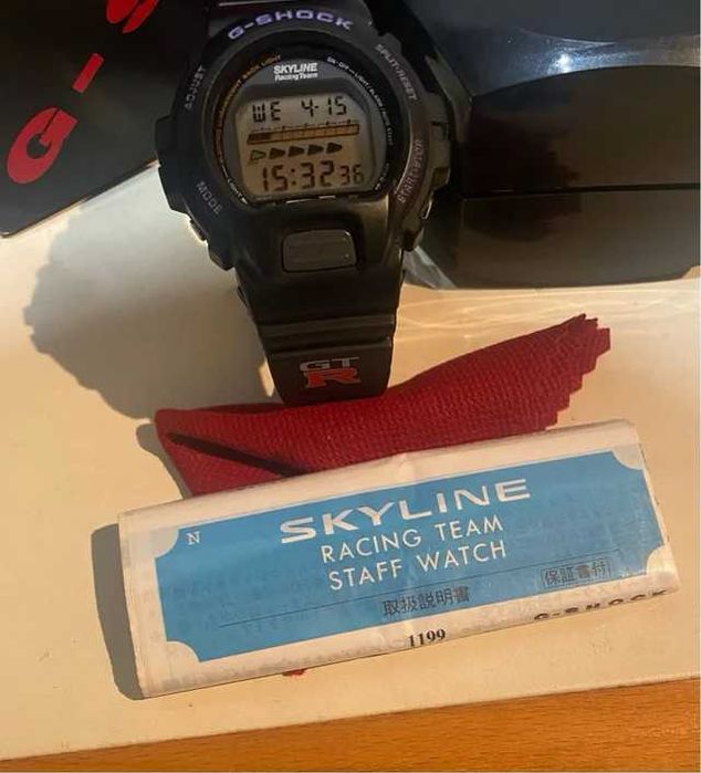 Casio G-Shock DW-6600B Skyline GT-R Racing Team