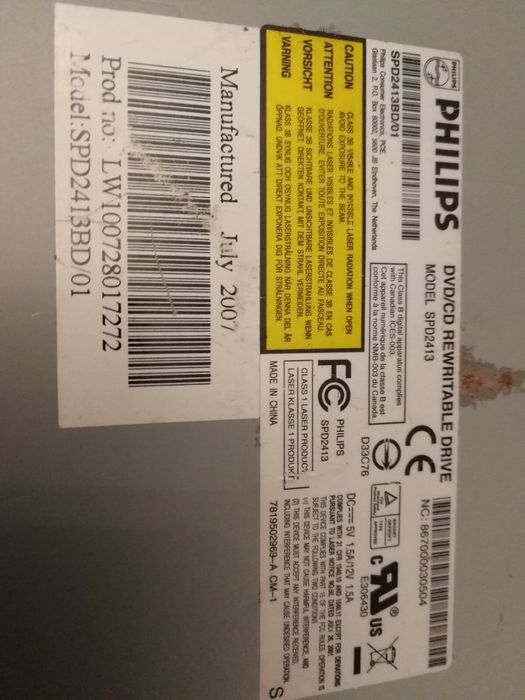 Leitor/Gravador DVD Philips