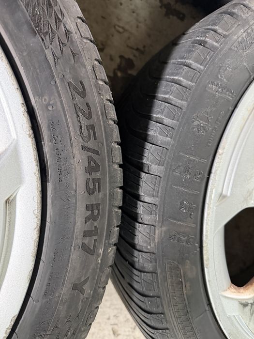 Jantes 17  Audi 5x112 com pneus