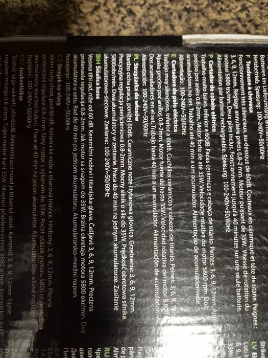 Strzyżarka do włosów