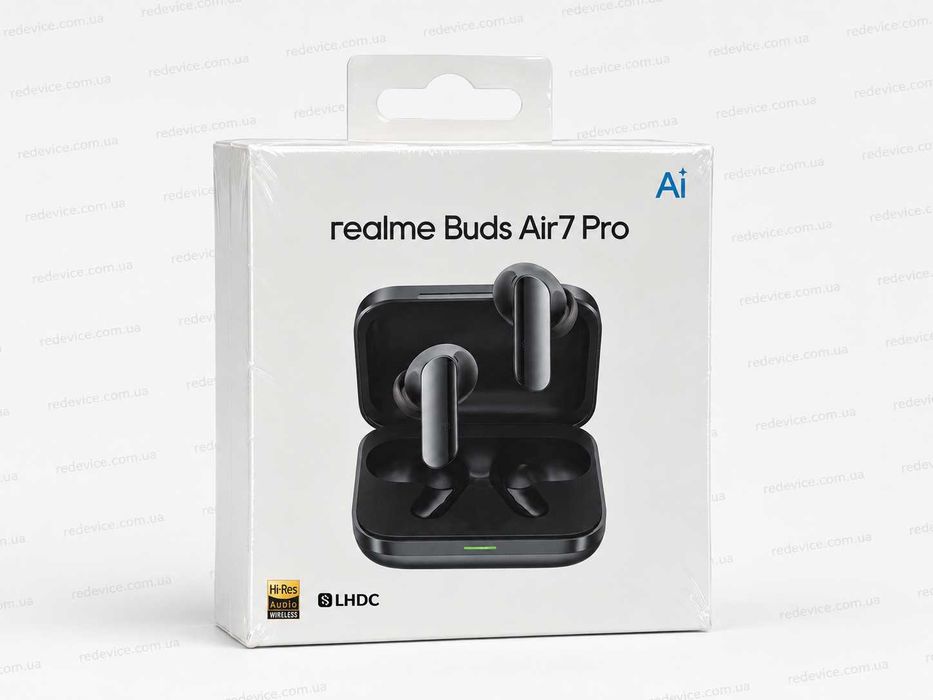 ‼️Realme Buds Air 7 Pro Metallic Gray TWS-наушники‼️Hi-Res, LHDC‼️Гарантия‼️