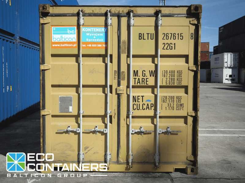 Kontener 20'DC - dostępny od ręki w Szczecinie!