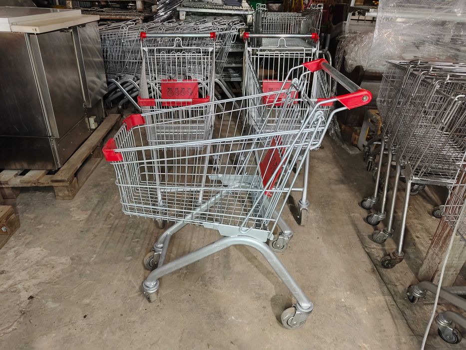 Візки купівельні Wanzl бу, торгові візки 65 літрів б у, тележки бу