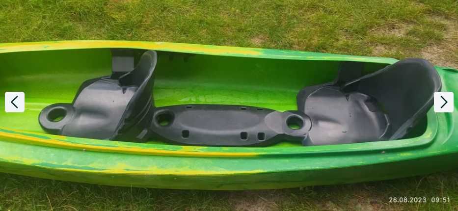 Kajak Rafa 2+1 stabilny i wygodny