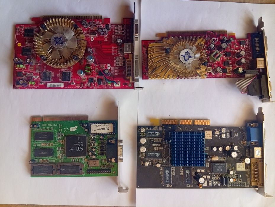 Видео/аудиокарты к компьютеру ( раритетные)