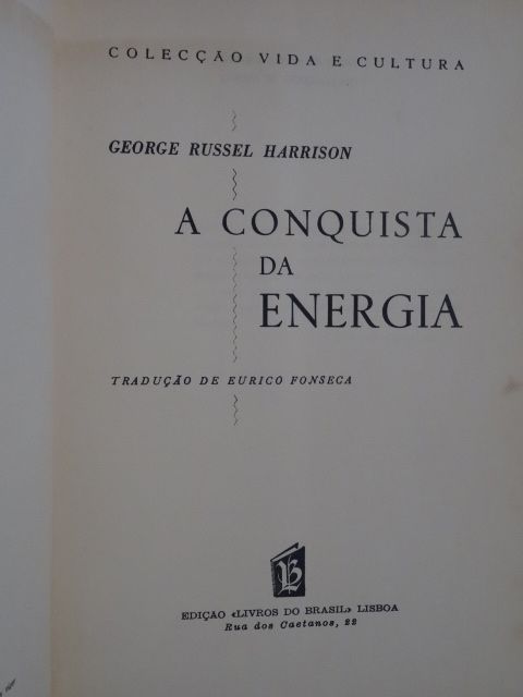 A Conquista da Energia de G. Russel Harrison