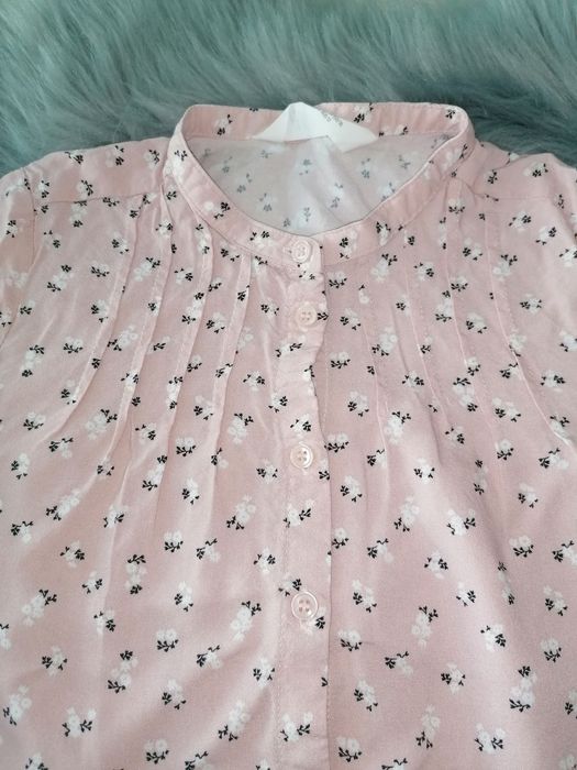 Elegancka koszula na stójce dla dziewczynki rozmiar 152 H&M