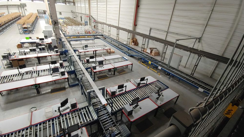 Sorter manualny AMI Förder - und Lagertechnik GmbH