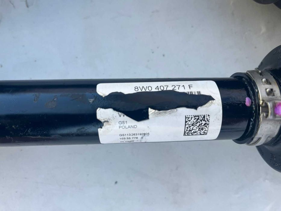 Ауди a4 a5 8w b9 8w0407271f 8w0407341b полуось 2.0 tdi автомат