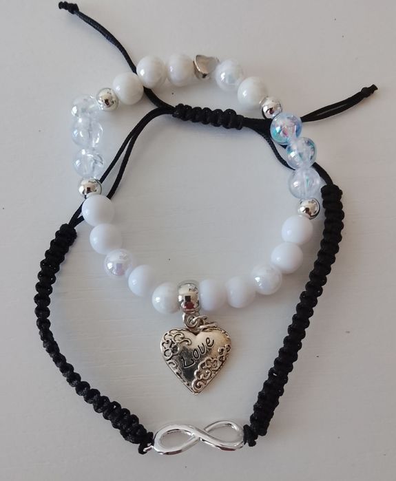 Zestaw 2 bransoletki nowe