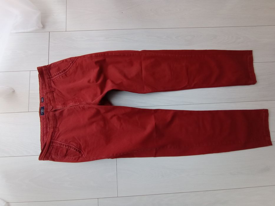 Chinosy męskie bordowe Carry 32/34