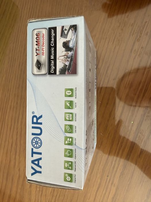 Adapter muzyczny YATOUR YT-M06 MAZ1 – USB/AUX/Bluetooth, mazda, bd!