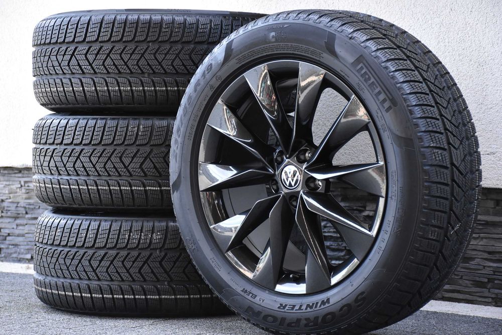 Nowe koła zimowe OEM Audi Q4 Sportback e-tron VW ID.4 ID.5 ID.6 SKODA ELROQ ENYAQ PEAQ CUPRA Tavascan 19" Pirelli