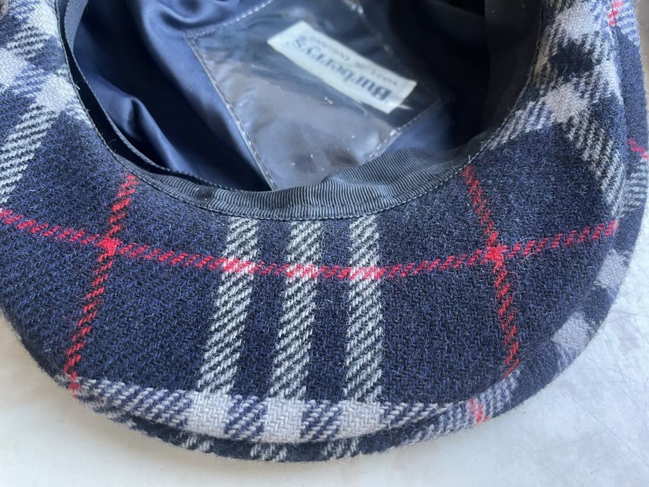 Kaszkiet Burberry/Burberrys M 100% wełna