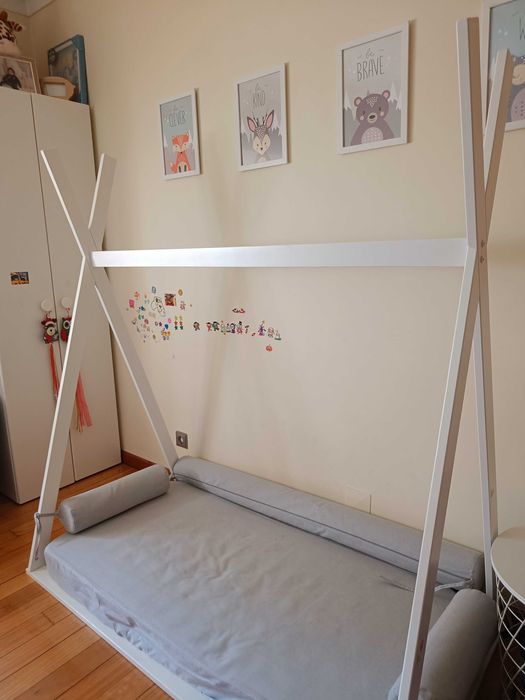Cama tipi Zippy montessori com colchão