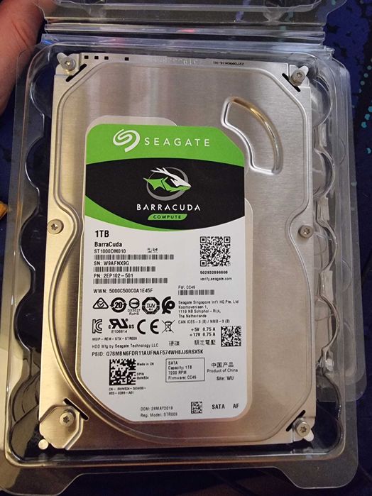 Disco Rigido Seagate Barracuda 1TB