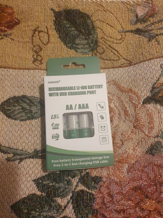 Аккумуляторы  Hakadi  AAA