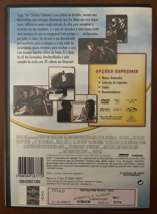 DVD "Desclassificado - Ele tem a escola toda"