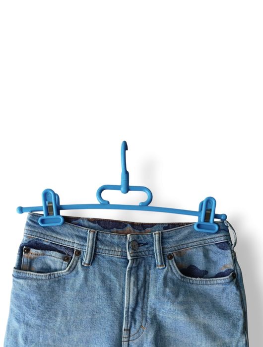 Spodnie jeansy slim fit Blå Konst South Print Acne Studios r.Xs