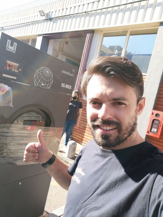 Máquina de secar roupa industrial 20kg Self-service lares e hospitais