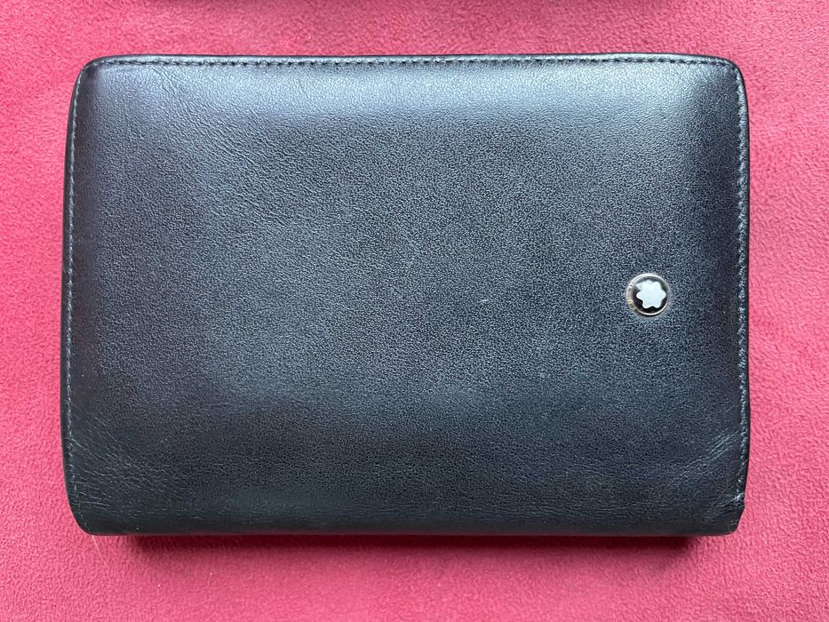 CARTEIRAS MONTBLANC Meisterstuck - notas/moedas/cartões/documentos