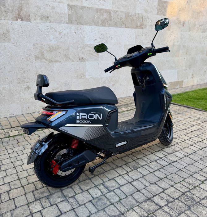Електроскутер Corso Iron 2000Bт, гарантія, електромопед