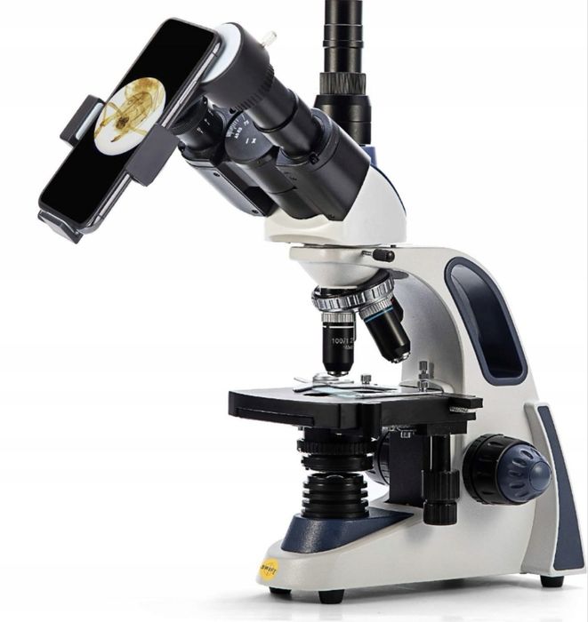 Mikroskop Laboratoryjny Swift SW380T ZOOM 40-2500X DWUOKULAROWY