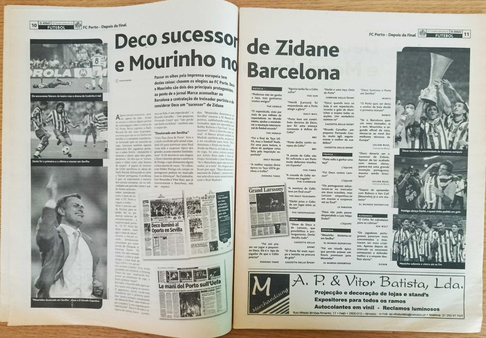 F.C.Porto - Super Mourinho - época 2002-03
