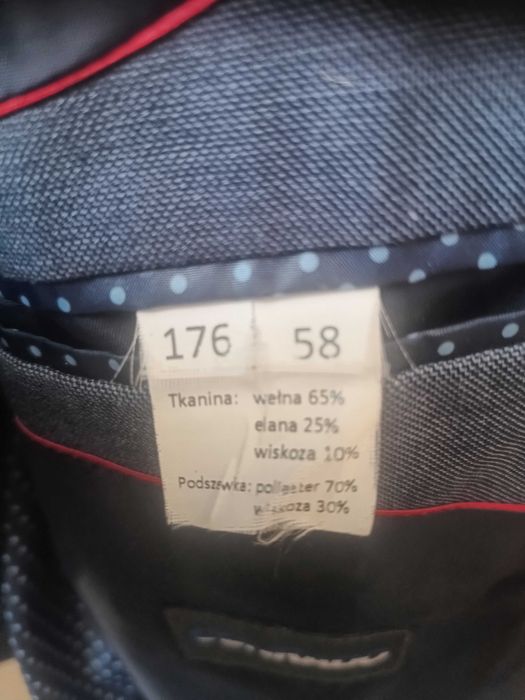 Garnitur męski 176/100
