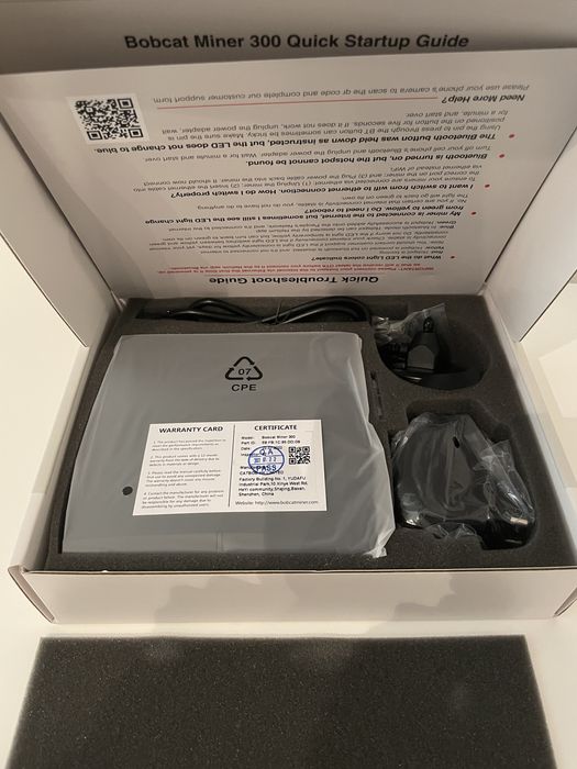 Bobcat Miner 300 – Brand New, Never Used64750574886913121