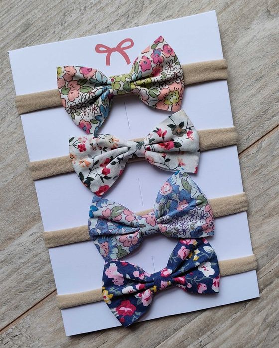 Opaski bezuciskowe dla noworodków niemowląt i starszych dziewczynek