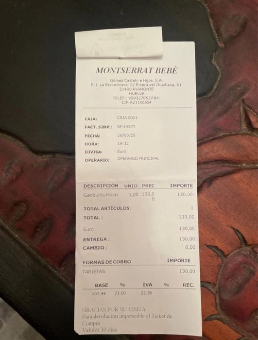 Espreguiçadeira Electrica Jané Moon