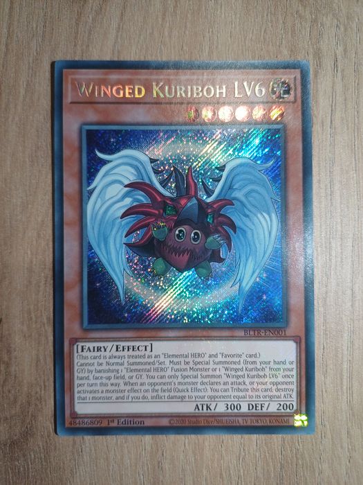 Winged Kuriboh LV6 - Yugioh Secret Rare