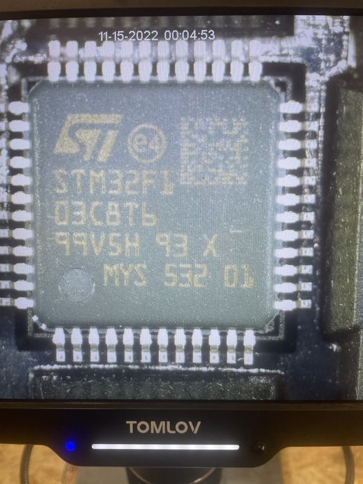 Мікроконтроллери STM32F103C8T6