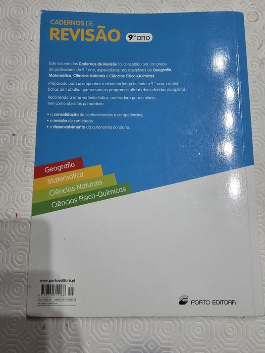 Caderno de revisão 9º ano