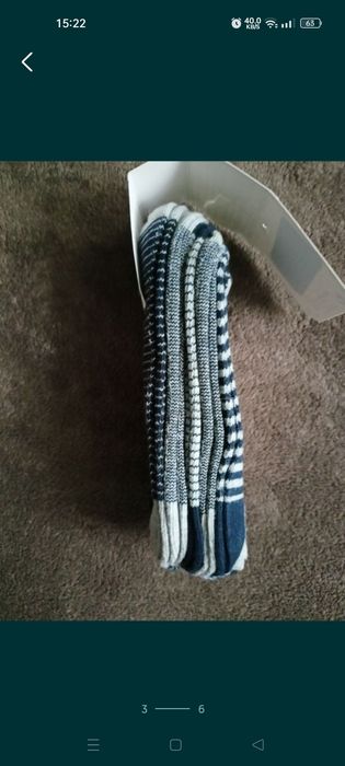 Skarpety stopki c&a 5 sztuk nowe