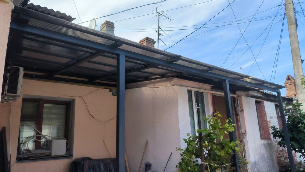 Тераси Навіси Металоконструкції під ключ