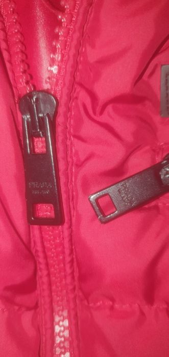 Prada colete vermelho