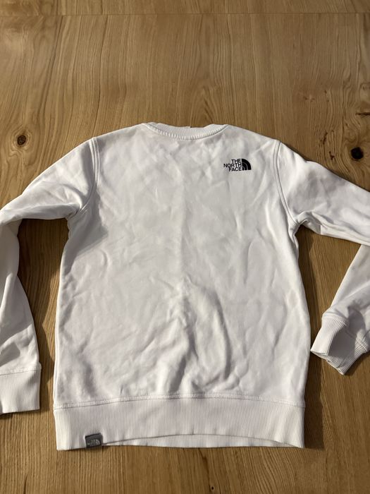 Biała bluza chłopięca The North Face, 164cm