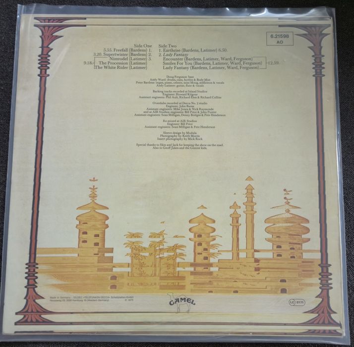 Camel – Mirage winyl