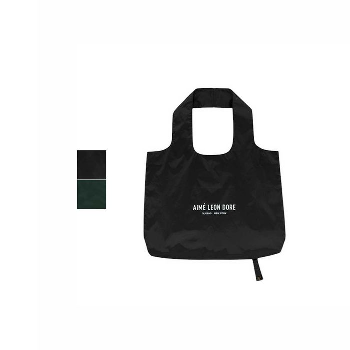 Сумка Aime Leon Dore Packable Logo Tote Black \ Green