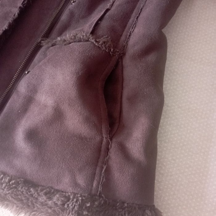 Casaco feminino, muito quente.