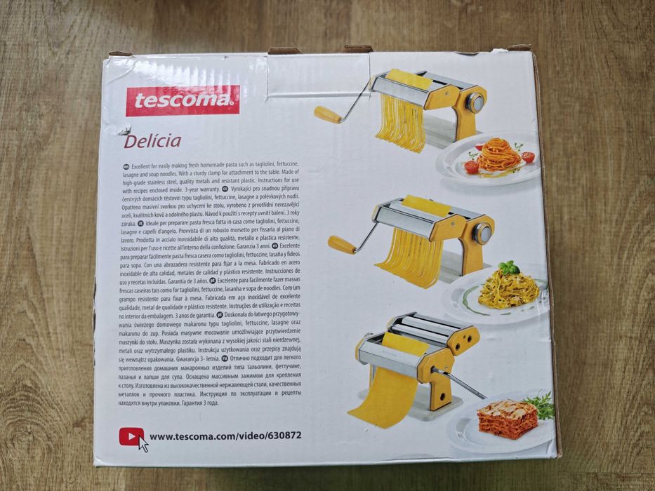 Maszynka do makaronu Tescoma Nowa