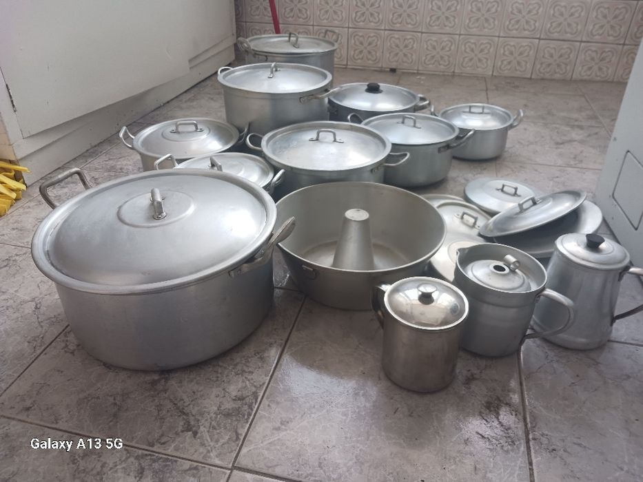 Lote de tachos e panelas447124195949291521