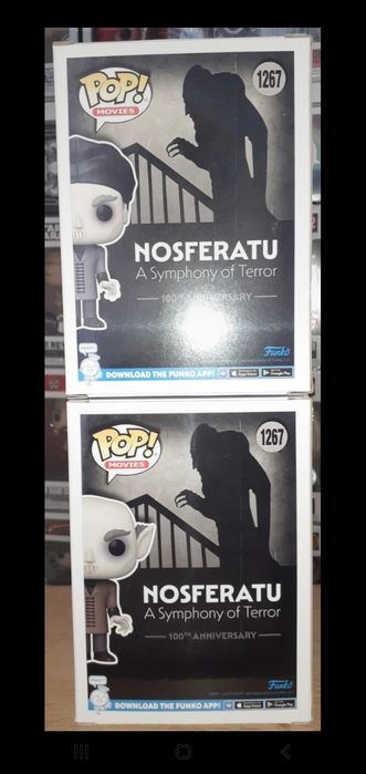 Nosferatu Count Orlok 100th Anniversary 2-Pack Funko64552449025793122