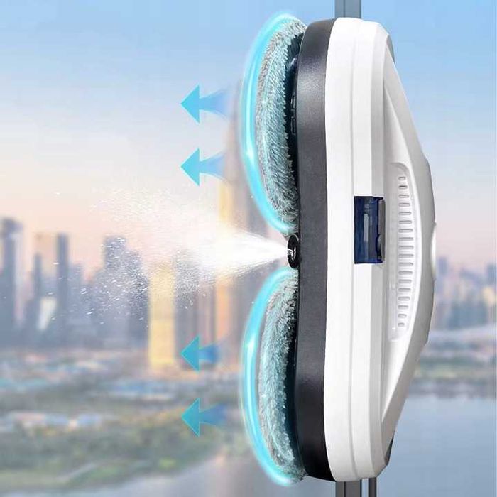 ZESTAW ROBOT do mycia szyb okien luster myjka automatyczna inteligenta