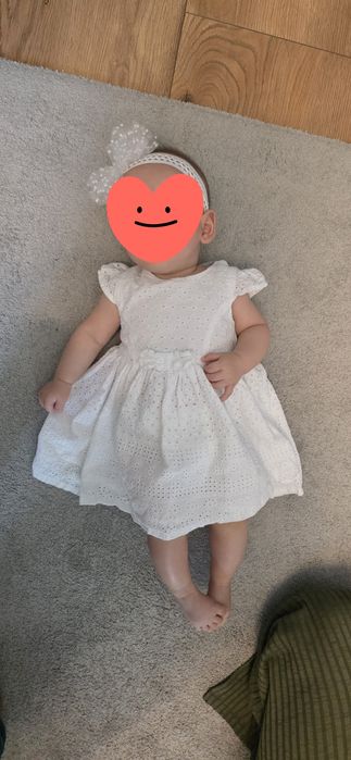 Sukienka na chrzest rozmiar 62