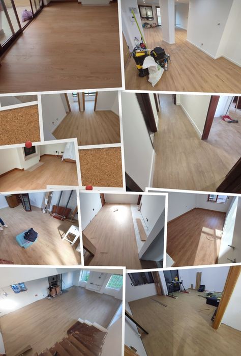 Instalação de chão flutuante & deco. Profissionais experientes.