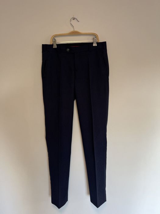 garnitur męski (176 cm) - komplet / granatowy