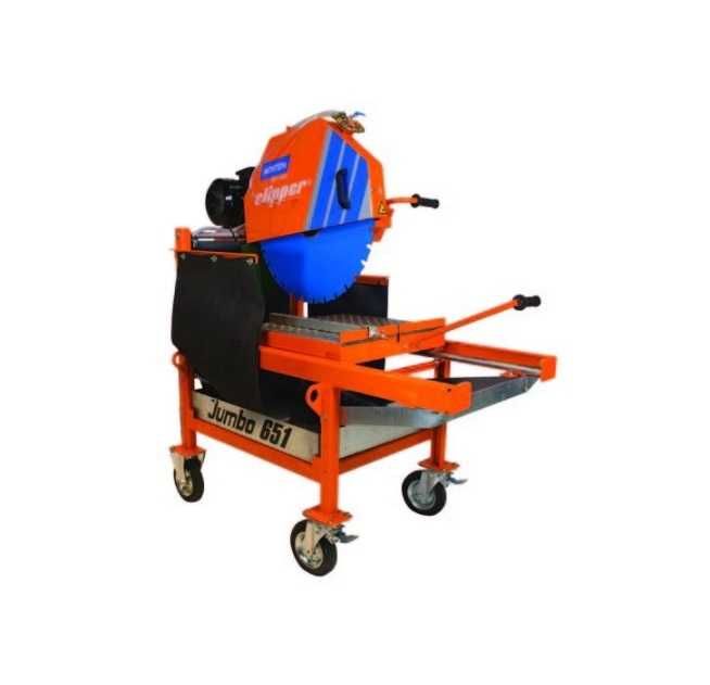 Przecinarka budowlana do cegieł bloczków Jumbo 651 piła 5,5kw